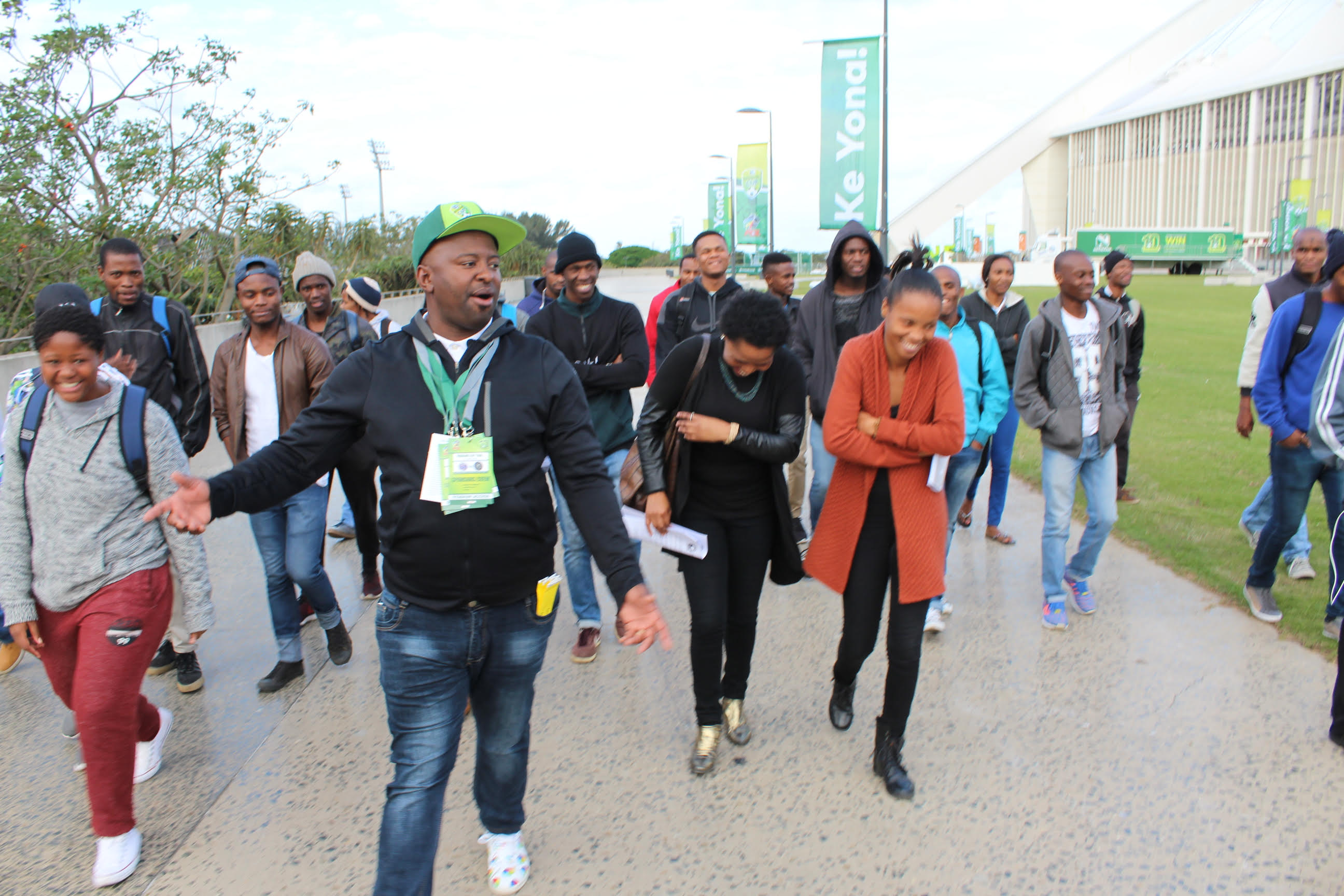 Moses Mabhida Stadium walk about