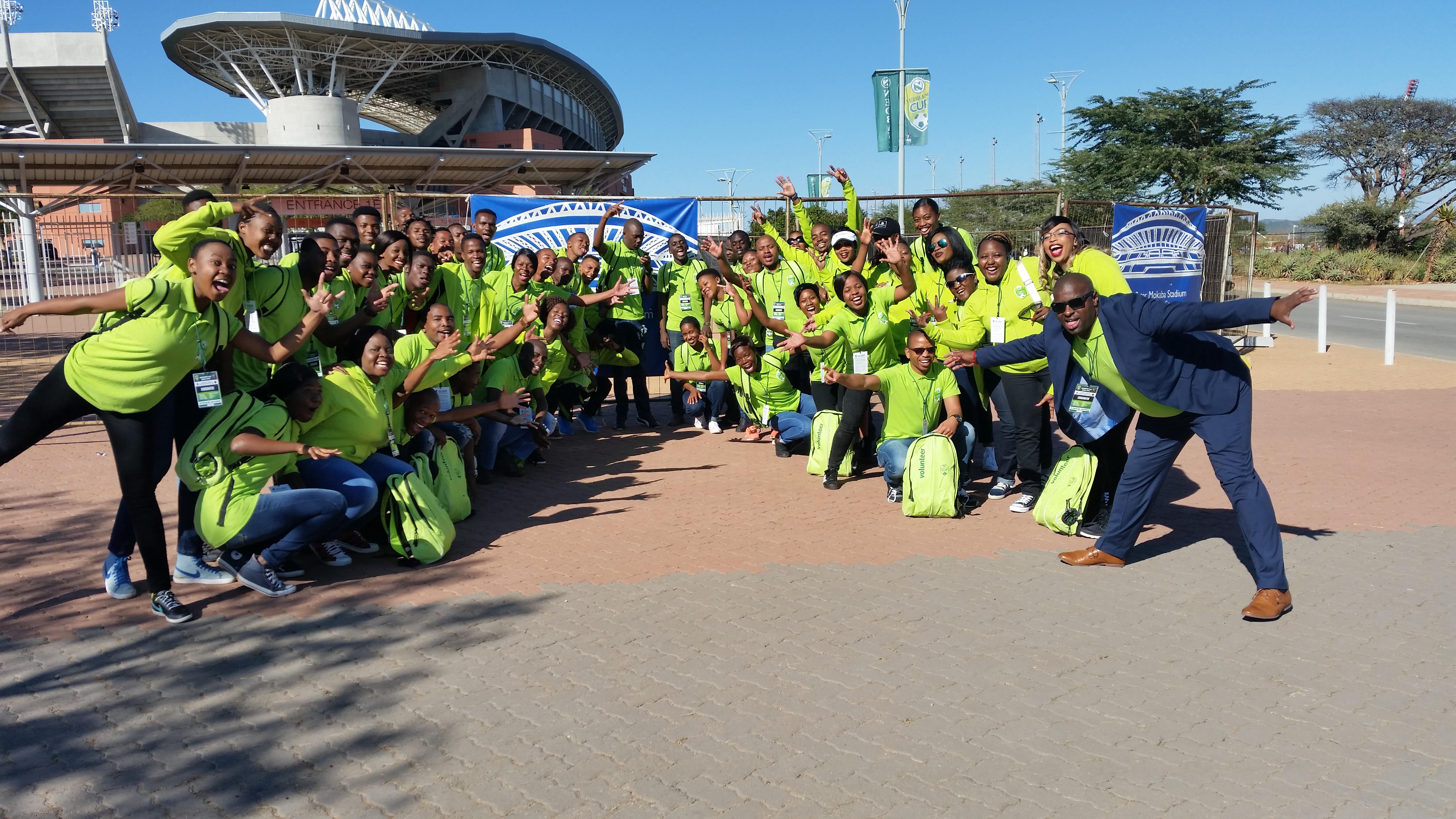 Nedbank Cup Final 2016 Volunteers (TUT PLK Sports Students)
